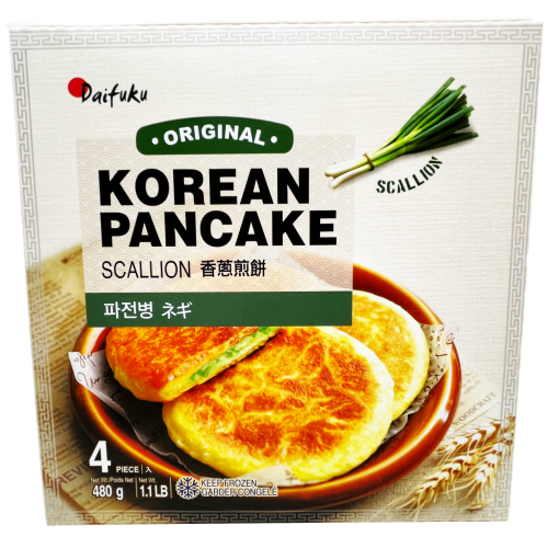 Load image into Gallery viewer, Daifuku Korean Pancake - Scallion-韓國香葱煎餅-480g-SNACDA102