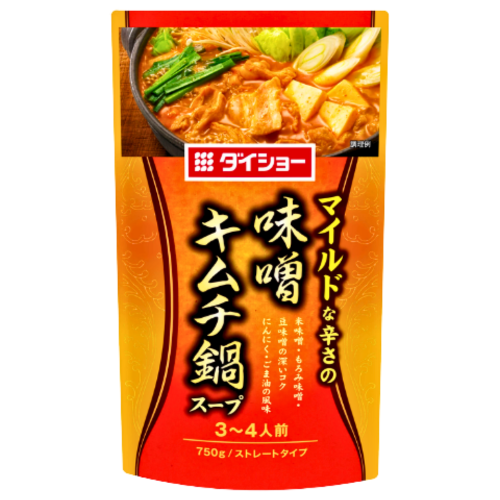 갤러리 뷰어에 이미지 로드, Daisho Kimchi & Miso Hot Pot Soup Base-味噌泡菜味日式火鍋湯底-750g-STK315