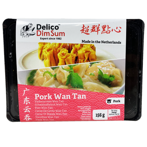 ギャラリービューアに画像を読み込む、Delico Pork Wan Tan (S)-超群豬肉雲吞-12_13g-DIMDE307