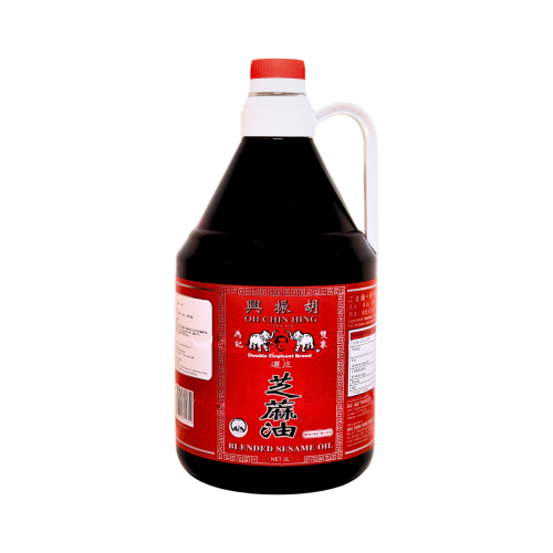 Load image into Gallery viewer, Double Elephant (2ltrs) Blended Sesame Oil-胡振興(桶裝)混合芝麻油-2ltrs-SAUDE101