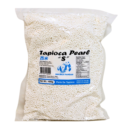 Load image into Gallery viewer, Double Pandas Tapioca Pearl (S)-西米 (小)-400g-TAP108