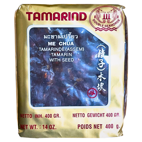 Load image into Gallery viewer, Double Seahorse Tamarind with Seed-(酸子)木坎-400g-PASTE402
