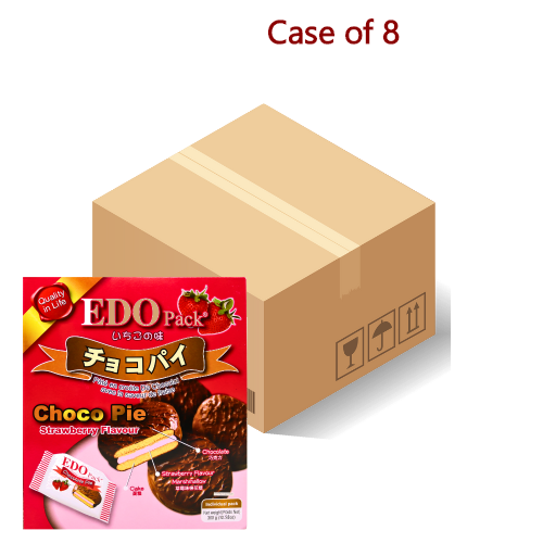 Load image into Gallery viewer, *EDO Chocolate Pie - Strawberry* RTC-*草莓味巧克力批*-300g-SNACEDO352-8