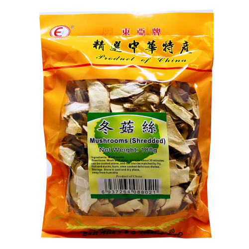 ギャラリービューアに画像を読み込む、East Asia Dried Mushroom - Shredded-東亞牌冬菇絲(片)-180g-MSH320