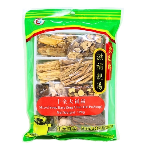 将图像加载到图库查看器中, East Asia Sup Chun Dai Po Soup (Mixed Soup Base)-東亞牌十全大補湯-120g-SOUPEA113