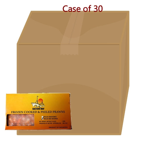 Load image into Gallery viewer, Eastern Way 100/200 Indonesian C&P Black Pink Prawns (Nett 220g)-100/200印尼熟蝦仔-454g-PRW450-30