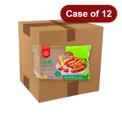 Load image into Gallery viewer, Everbest Vegetarian Chai Gor Goose-更加好齋鵝-350g-MOCK657-12