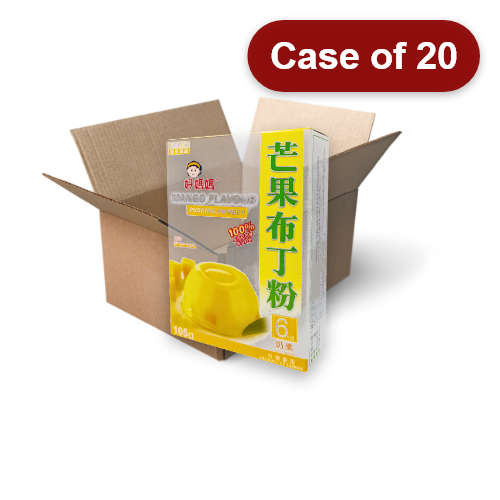 Load image into Gallery viewer, FairSen Mango Flavour Pudding Powder-惠昇芒果布丁粉-105g-DES227-20