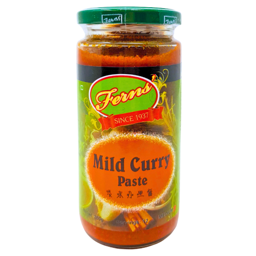 ギャラリービューアに画像を読み込む、Fern's Mild Curry Paste-淡味咖喱醬-380g-CUR302A
