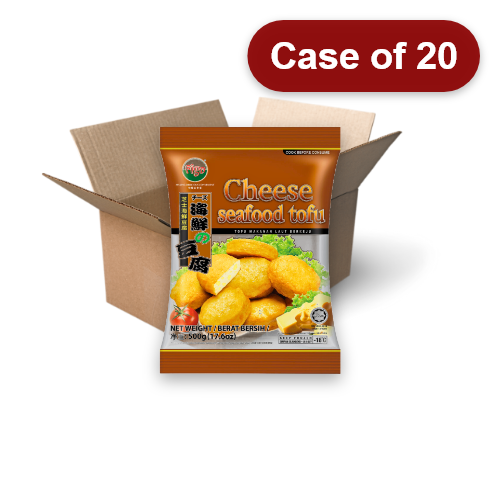 Load image into Gallery viewer, Figo Cheese Seafood Tofu 500g-飛哥牌芝士海鮮豆腐(豆腐魚)-500g-FBALLFG108-20