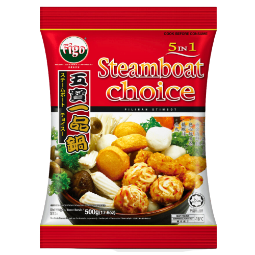 Load image into Gallery viewer, Figo Steamboat (5 in 1) 500g-飛哥牌五寶一品鍋-500g-FBALLFG109