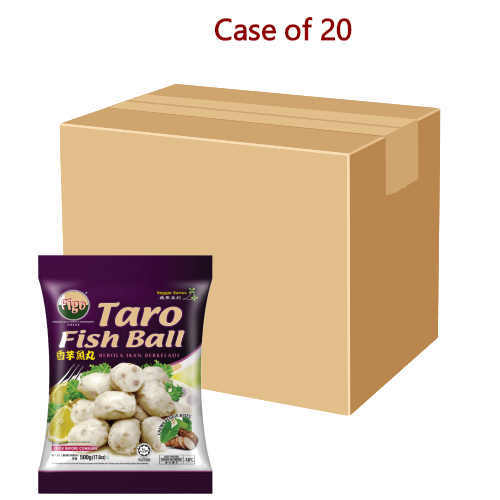 Load image into Gallery viewer, Figo Taro Fish Ball 500g-飛哥牌香芋魚丸-500g-FBALLFG110-20