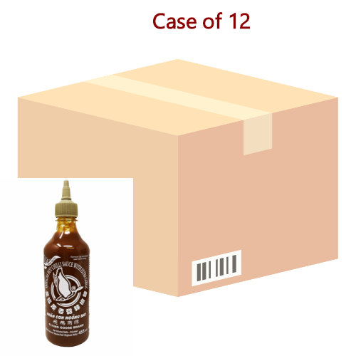 Load image into Gallery viewer, Flying Goose Sriracha Chilli Sauce - Extra Garlic-飛鵝商標是拉差蒜蓉辣椒醬-455ml-CHIFG112-12