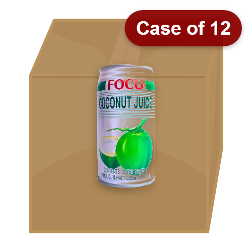 Load image into Gallery viewer, Foco Coconut Juice with Pulp-泰國椰子水-350ml-DRIF102-12