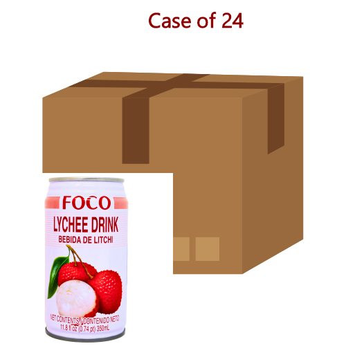 Load image into Gallery viewer, Foco Lychee Drink-泰國荔枝汁-350ml-DRIF108-24