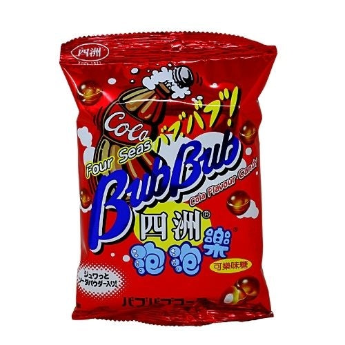 ギャラリービューアに画像を読み込む、Four Seas Bubble Cola Candy-四洲泡泡樂可樂糖-80g-CANSF103
