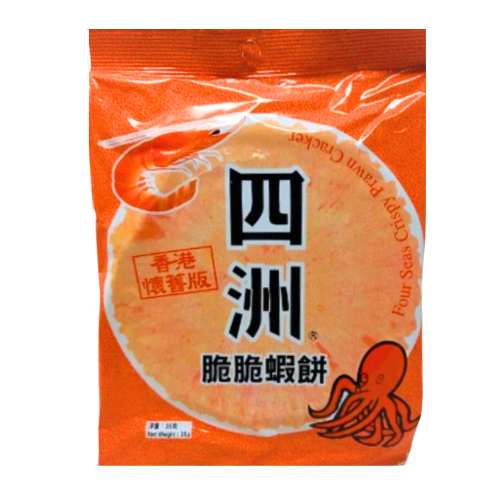 ギャラリービューアに画像を読み込む、Four Seas Crispy Prawn Crackers-四洲脆脆蝦餅-36g-SNACFS108