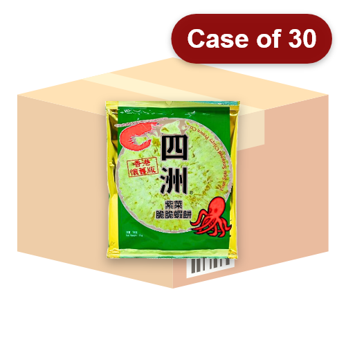 Load image into Gallery viewer, Four Seas Seaweed Prawn Crackers-四洲紫菜蝦餅-36g-SNACFS109-30