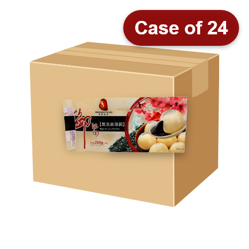 ギャラリービューアに画像を読み込む、Fresh Asia Black Sesame Rice Ball-香源黑芝麻湯圓-200g-DES523-24
