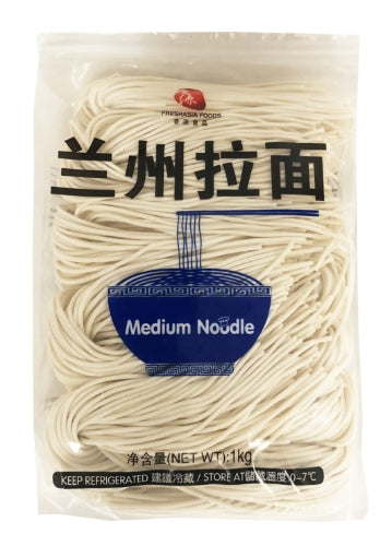 Load image into Gallery viewer, Fresh Asia Fresh Medium Noodle-香源蘭州拉麵-1kg-FNOOFA102