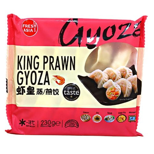 Load image into Gallery viewer, Fresh Asia King Prawn Gyoza-香源蝦皇蒸/煎餃-230g-DUMFA302
