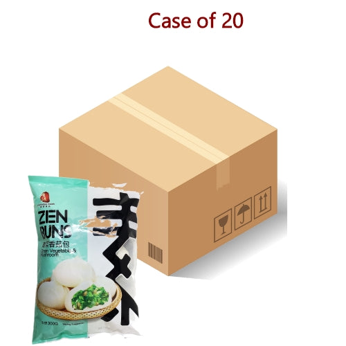 Load image into Gallery viewer, Fresh Asia Mushroom & Green Vegetables Bun-香源青菜香姑包-300g-DIMFA204-20