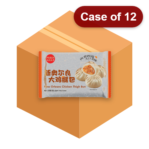 Load image into Gallery viewer, Fresh Asia New Orleans Chicken Thigh Bun-香源新奧爾良大雞腿包-510g-DIMFA206-12