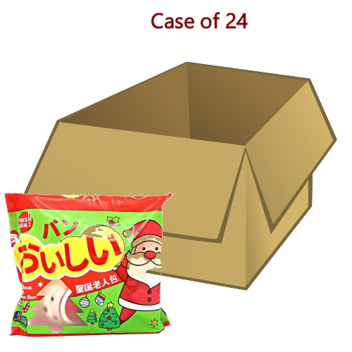 Load image into Gallery viewer, Fresh Asia Santa Claus Shape Bun - Red Bean-香源聖誕老人包-紅豆-240g-DIMFA108-24