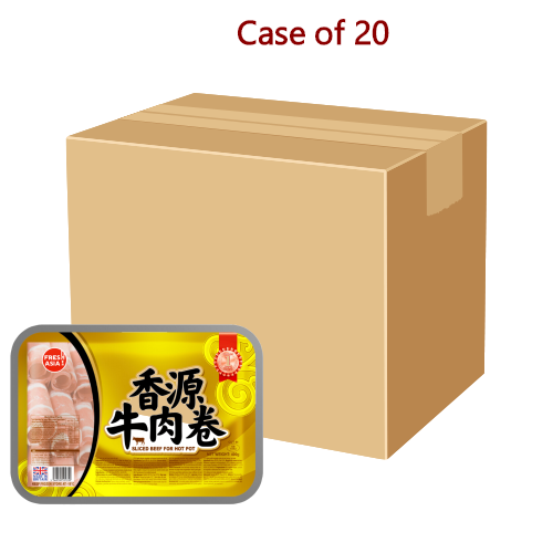 Load image into Gallery viewer, Fresh Asia Sliced Beef-香源肥牛肉卷-400g-FMEATFA105-20