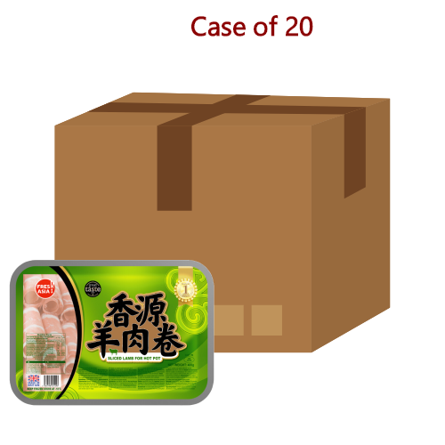 Load image into Gallery viewer, Fresh Asia Sliced Lamb-香源羊肉卷-400g-FMEATFA103-20