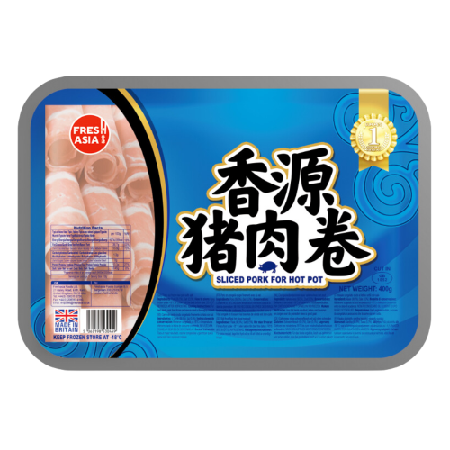 Tải hình ảnh vào trình xem Thư viện, Fresh Asia Sliced Pork-香源猪肉卷-400g-FMEATFA101