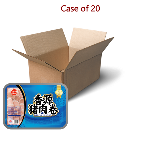 Load image into Gallery viewer, Fresh Asia Sliced Pork-香源猪肉卷-400g-FMEATFA101-20