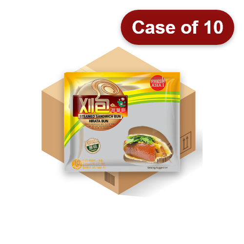 Load image into Gallery viewer, Fresh Asia Steamed Sandwich Bun (Hirata Bun)-香源刈包-10_60g-DIMFA152-10