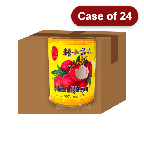 ギャラリービューアに画像を読み込む、FuXing Lychees in Syrup-福星糖水荔枝-567g-TFRU132-24