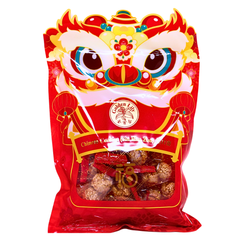 갤러리 뷰어에 이미지 로드, GL Chinese Cookies - Siu Hau Zou-金百合笑口棗-200g-SNACGL302