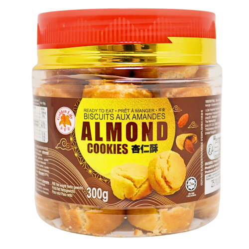 Load image into Gallery viewer, GL Cookies Almond Flavour-金百合杏仁酥-300g-SNACGL211
