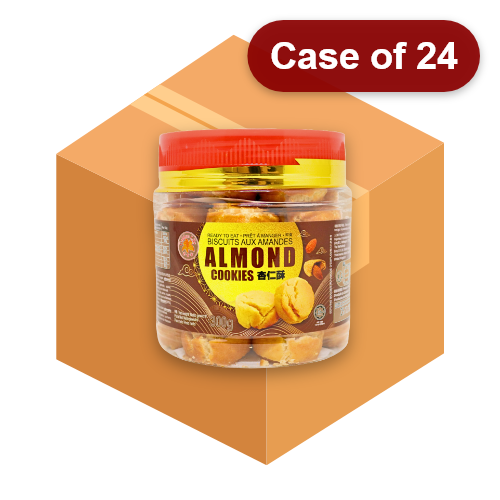 Load image into Gallery viewer, GL Cookies Almond Flavour-金百合杏仁酥-300g-SNACGL211-24
