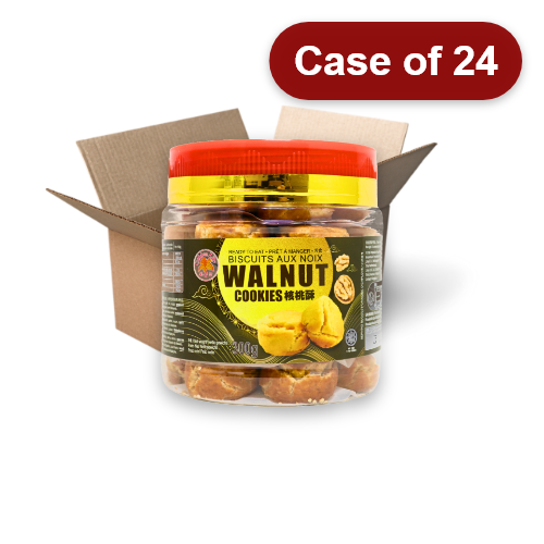 Load image into Gallery viewer, GL Cookies Walnut Flavour-金百合核桃酥-300g-SNACGL210-24