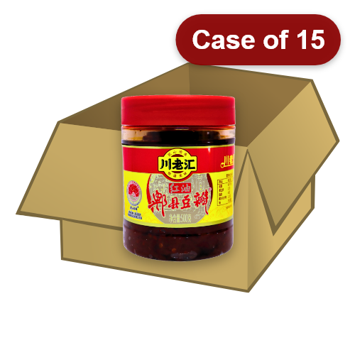 Load image into Gallery viewer, Gao Fu Ji Hot Broadbean Paste-川老匯紅油郫縣豆瓣-500g-PASTE308B-15