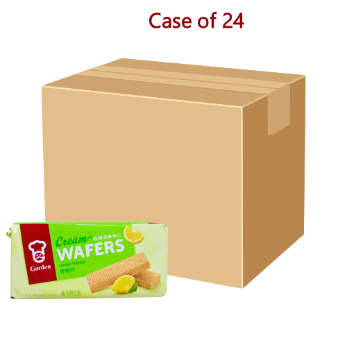 Load image into Gallery viewer, Garden Cream Wafers - Lemon-嘉頓忌廉威化 - 檸檬味-200g-BISG206-24