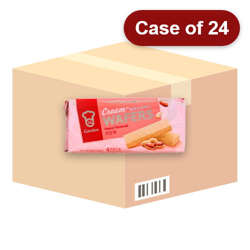 갤러리 뷰어에 이미지 로드, Garden Cream Wafers - Peanut-嘉頓忌廉威化 - 花生味-200g-BISG203-24
