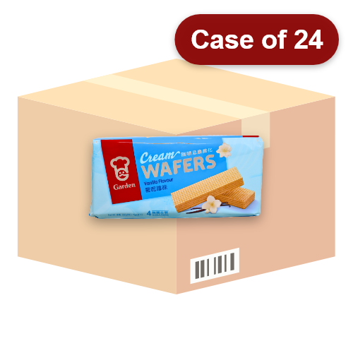 Load image into Gallery viewer, Garden Cream Wafers - Vanilla-嘉頓忌廉威化 - 雲尼拿味-200g-BISG204-24