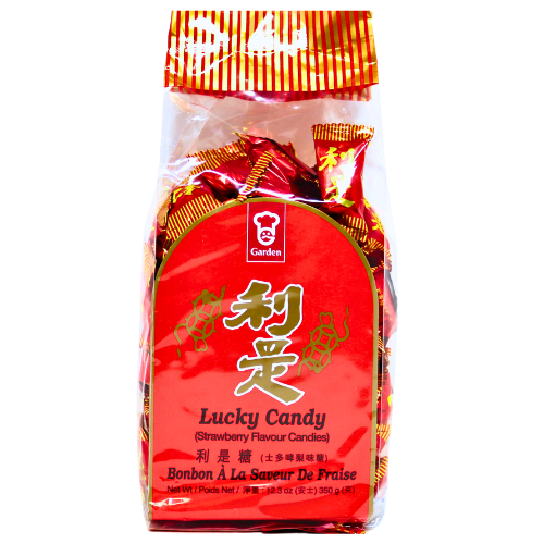 Load image into Gallery viewer, Garden Lucky Candy - Strawberry-嘉頓利是糖-士多啤梨味-350g-CANG101