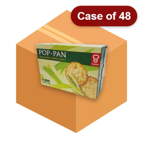 갤러리 뷰어에 이미지 로드, Garden Pop Pan - Spring Onion & Chive Crackers-嘉頓香葱薄餅-200g-BISG305-48