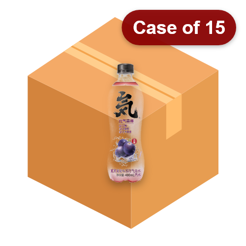 Load image into Gallery viewer, Genki Forest Sparkling Water - Black Grape-元氣森林氣泡水-夏黑葡萄-480ml-DRIYQSL106-15
