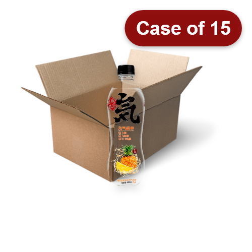 Load image into Gallery viewer, Genki Forest Sparkling Water - Pineapple & Sea Salt-元气森林氣泡水-菠蘿海鹽-480ml-DRIYQSL105-15