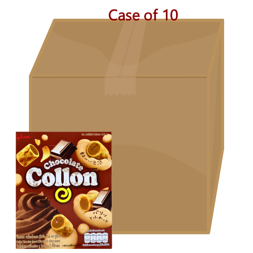 Load image into Gallery viewer, Glico Collon Biscuits - Chocolate-固力果巧克力捲心酥-41g-BISGL203-10