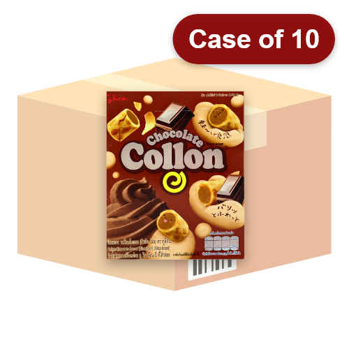Load image into Gallery viewer, Glico Collon Biscuits - Chocolate-固力果巧克力捲心酥-41g-BISGL203-10