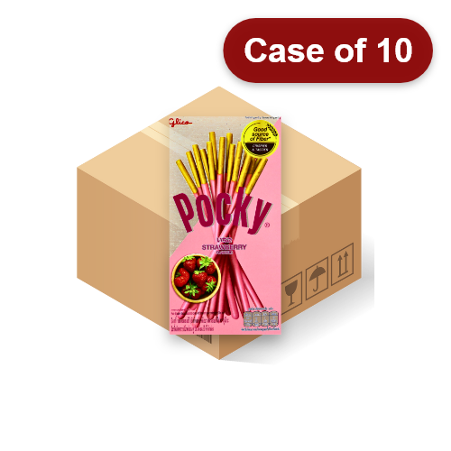 Load image into Gallery viewer, Glico Pocky - Strawberry-格力高百奇-草莓味-43g-BISGL105A-10