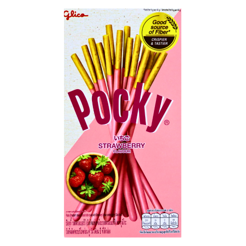 Load image into Gallery viewer, Glico Pocky - Strawberry-格力高百奇-草莓味-43g-BISGL105A